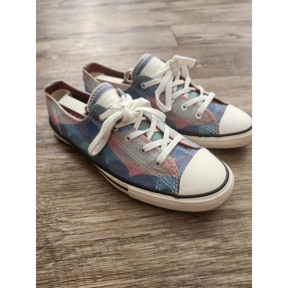 Converse All Star Missoni Women's Shoes 6 1/2 Pink blue Cotton Candy 6.5 sparkle